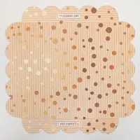 Коробка для печенья, кондитерская упаковка с пластиковой крышкой, «Чудесного дня», 18 х 18 х 3 см