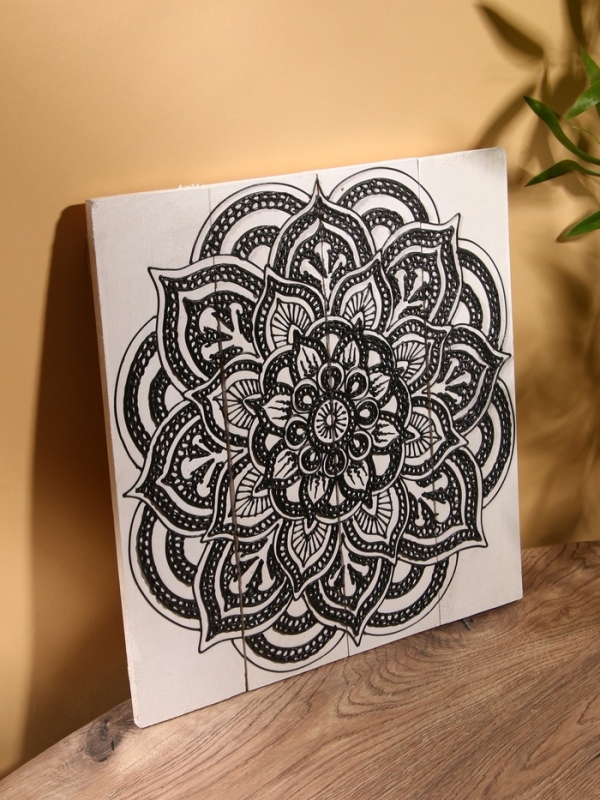 Панно декоративное  Панно декоративное "Санто" дерево 40 см