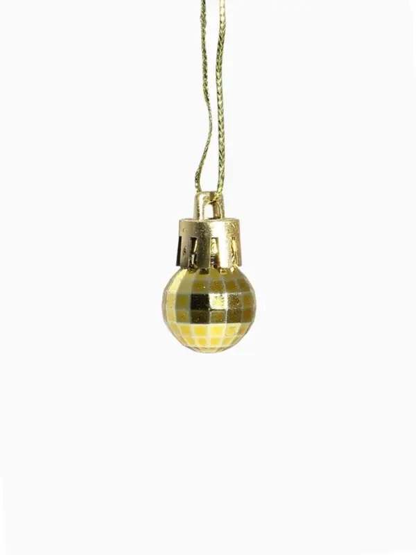 Ёлочные игрушки &laquo;Диско&raquo;, шары новогодние, d=2 см, набор 24 шт., МИКС