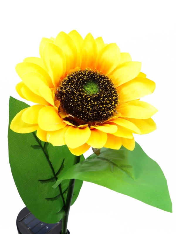 Штекер с подсветкой  Штекер с подсветкой "Подсолнух" 15х5см/65см