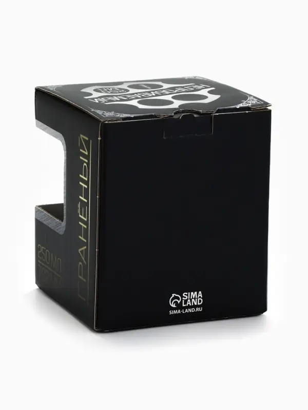 Стакан гранёный непробиваемый с пулей &laquo;Характер&raquo;, 250 мл