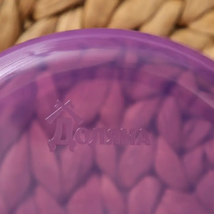 Контейнер круглый Доляна, пищевой, 500 мл, цвет сиреневый Контейнер круглый Доляна, пищевой, 500 мл, цвет сиреневый