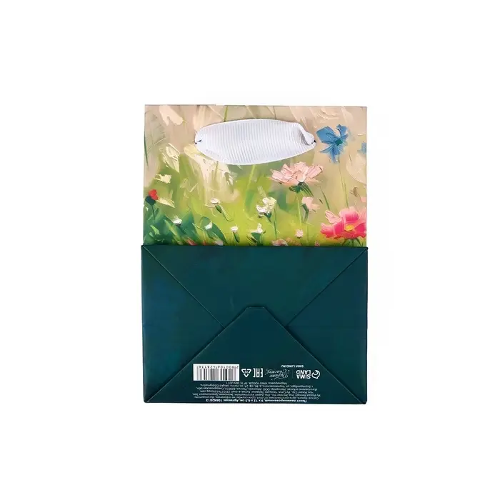 Пакет ламинированный «Цветы», 9 х 12 х 6.5 см Пакет ламинированный «Цветы», 9 х 12 х 6.5 см