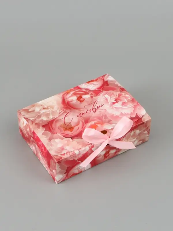 Коробка складная &laquo;С Любовью&raquo;, 16,5 х 12 х 5 см