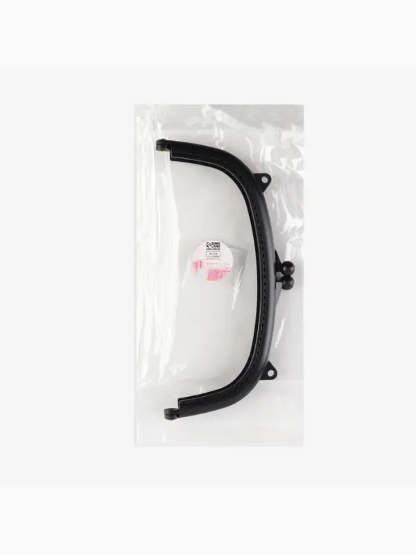 Фермуар пришивной, 21&times;10 см, чёрный