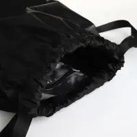 Мешок для обуви большой на стяжке, цвет чёрный