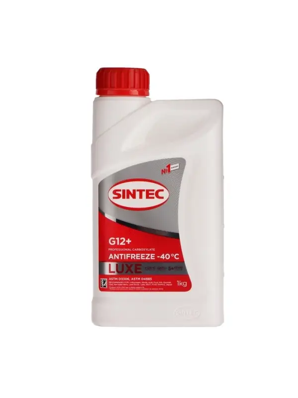 Антифриз Sintec Luxe красный G12+, 1 л