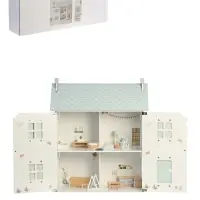 Кукольный домик с мебелью