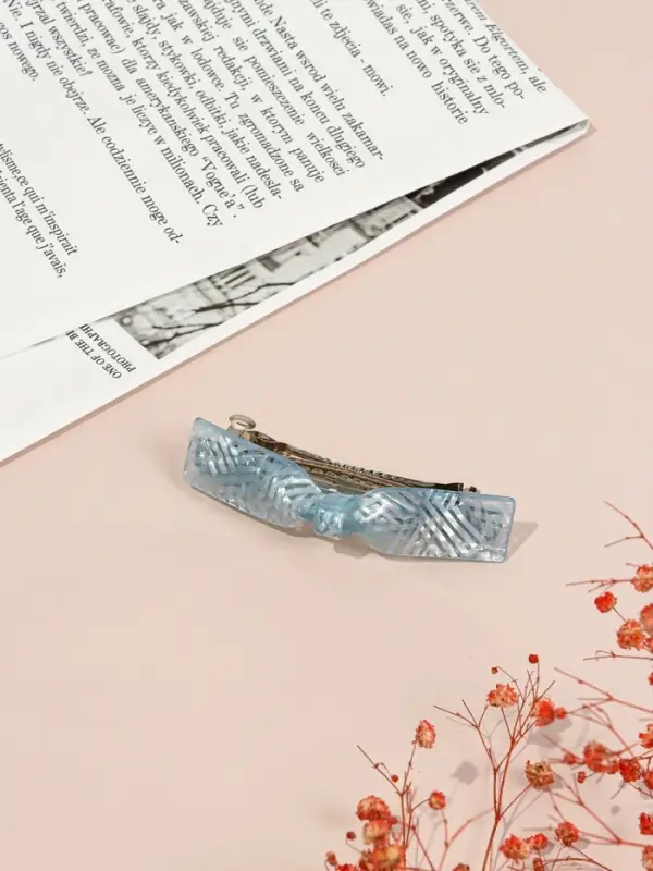 Заколка - автомат для волос «Вэнна» грация, 8.5 см, МИКС