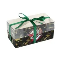 Коробка для капкейка &laquo;23 февраля&raquo;, 16&times;8&times;7.5 см