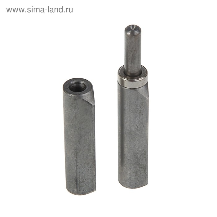 Петля гаражная каплевидная, с подшипником, 20х180 мм, без покрытия, 14 шт Петля гаражная каплевидная, с подшипником, 20х180 мм, без покрытия, 14 шт