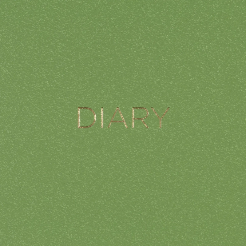 Ежедневник недатированный зеленый, А5 136 л., Dairy, ATTACHE