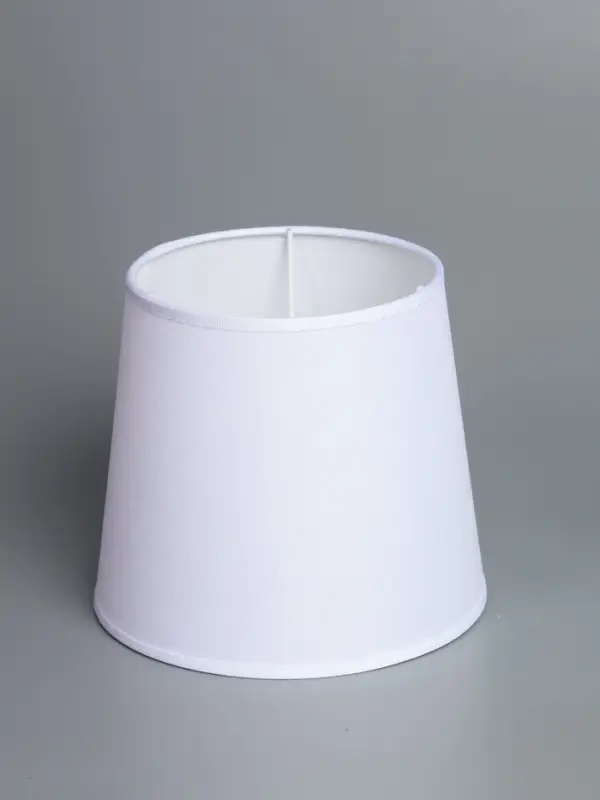 Абажур BayerLux &laquo;Лён&raquo;, E27 или E14, белый, 18&times;18&times;15.5 см