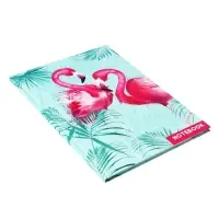 Колледж-тетрадь в твердой обложке 7БЦ, А4, 80 листов, Фламинго 1, блок в клетку, глянцевая ламинация Колледж-тетрадь в твердой обложке 7БЦ, А4, 80 листов, Фламинго 1, блок в клетку, глянцевая ламинация