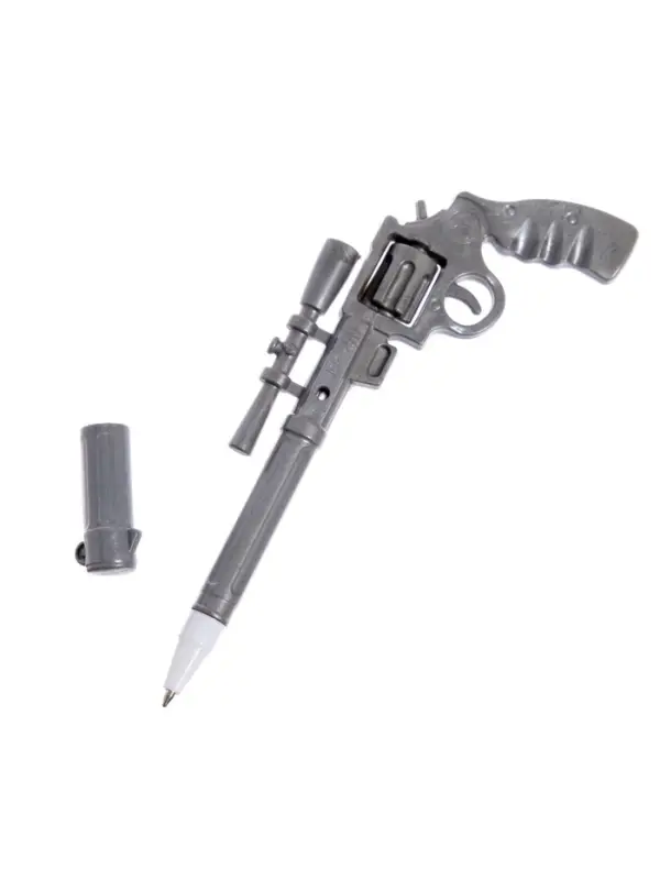 Ручка - прикол шариковая Calligrata «Револьвер», МИКС