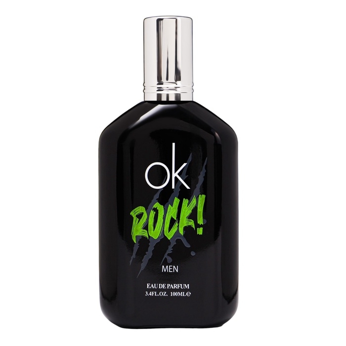 Туалетная вода мужская OK ROCK! (по мотивам Calvin Klein One Shock Men), 100 мл Туалетная вода мужская OK ROCK! (по мотивам Calvin Klein One Shock Men), 100 мл