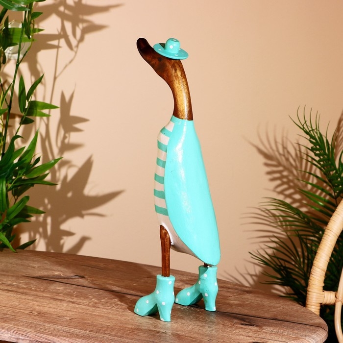 Сувенир Сувенир "Утка в мятном" дерево 45 см