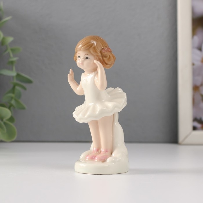 Сувенир керамика  Сувенир керамика "Малышка-балерина" 5х3,6х10 см