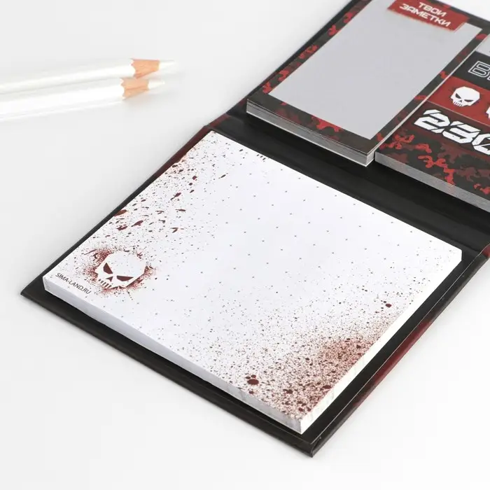 Стикеры для заметок &laquo;23 февраля&raquo;, с липким краем, 40 листов, 7 шт.