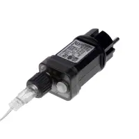 Гирлянда &laquo;Нить&raquo; 50 м, роса, IP44, серебристая нить, 500 LED, пульт, 36 В, свечение тёплое белое