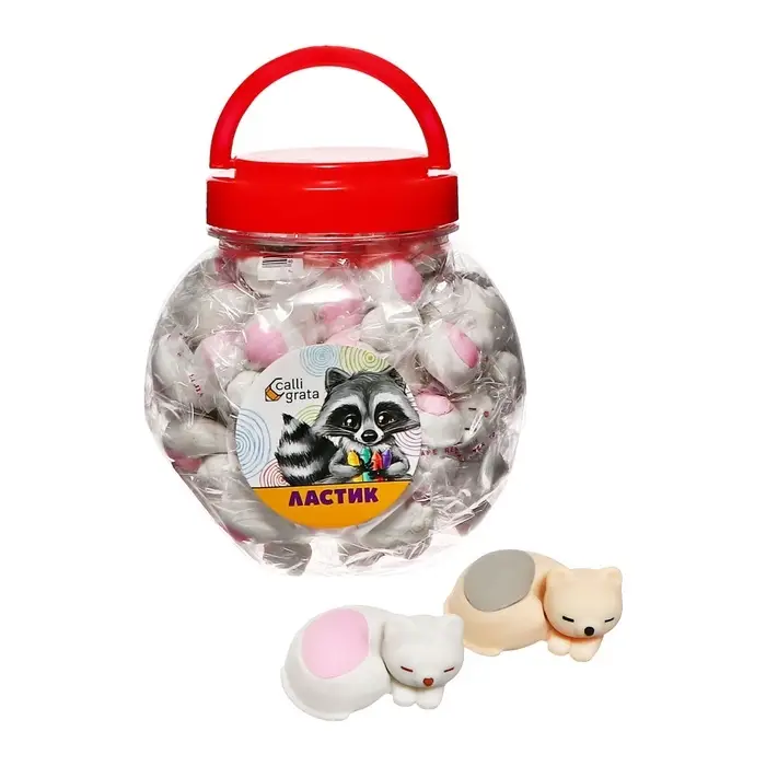 Ластик фигурный сборный Calligrata &laquo;Котенок&raquo;