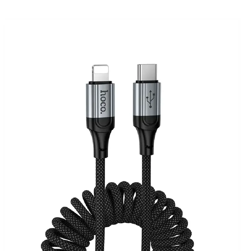 Кабель Type-C на Lightning 1.5M PD27W X121 HOCO черный