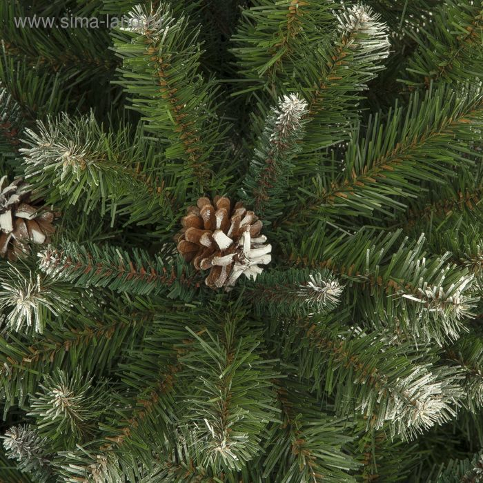 Ёлка искусственная  Ёлка искусственная "Снежная королева" заснеженная 180 см, d нижнего яруса 118 см, 1015 веток