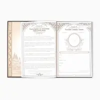 Родословная книга &laquo;Семейная летопись&raquo;, перо, 50 листов, 22&times;31 см