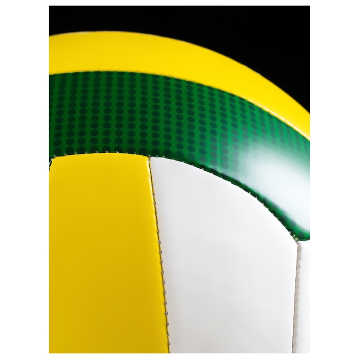 Волейбольный мяч MINSA Basic Nature, машинная сшивка, 18 панелей, р. 5, TPU