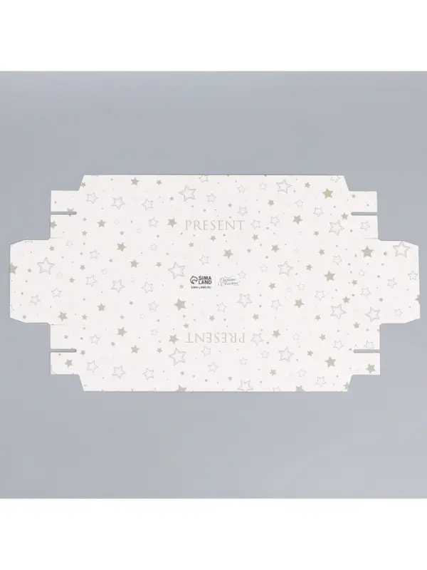 Коробка кондитерская для муссовых пирожных &laquo;Звёздочки&raquo;, 27&times;8.6&times;6.5 см