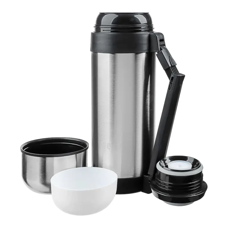 VETTA Термос металлический "Туристический" с широким горлом 1,50л серебристый