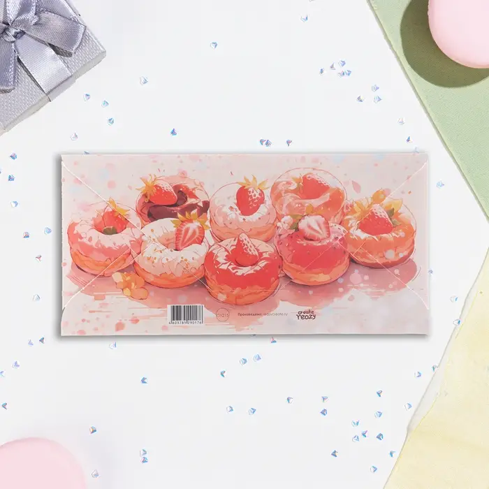 Конверт для денег «С самыми теплыми и нежными пожеланиями!», 16.5×8 см Конверт для денег «С самыми теплыми и нежными пожеланиями!», 16.5×8 см