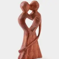 Сувенир &laquo;Узы брака&raquo;, 20&times;9&times;3 см, дерево, коричневый