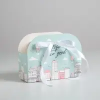 Переноска для цветов складная Life is so good, 17 × 13 × 7 см Переноска для цветов складная Life is so good, 17 × 13 × 7 см