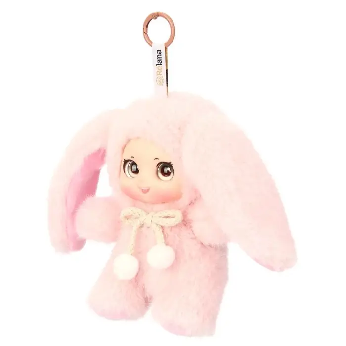 Мягкая игрушка - брелок &laquo;Зайчик Мия&raquo;, 15 см, розовая