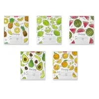 Тетрадь 18 листов в клетку ErichKrause «Яркие дольки», обложка мелованный картон, МИКС Тетрадь 18 листов в клетку ErichKrause «Яркие дольки», обложка мелованный картон, МИКС