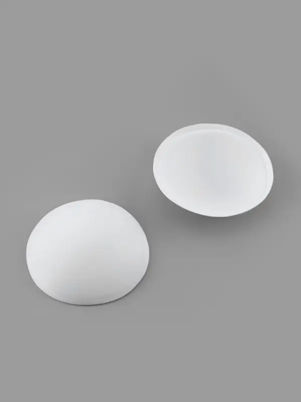 Чашки для бюстгальтера &laquo;Круг&raquo;, 2XL (52), d=16.5 см, пара, белые