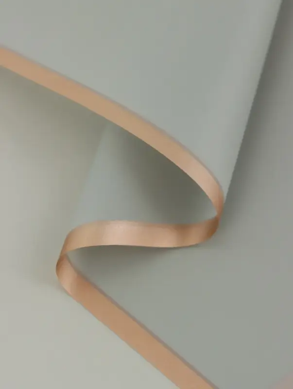 Пленка для цветов &laquo;Золотая полоса&raquo;, дымчатый, 58&times;58&plusmn;5% см