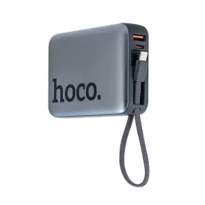 Портативный аккумулятор 20000 mAh Q39 HOCO серый