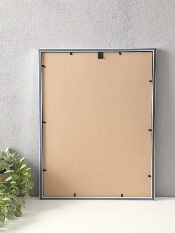 Фоторамка для фото "Vivo" 30х40 см,  набор 3 шт, (пластиковый экран), серебро