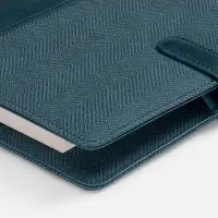 Ежедневник-органайзер Twill, недатированный, синий