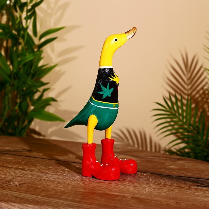 Сувенир "Утка осенняя" дерево 27 см