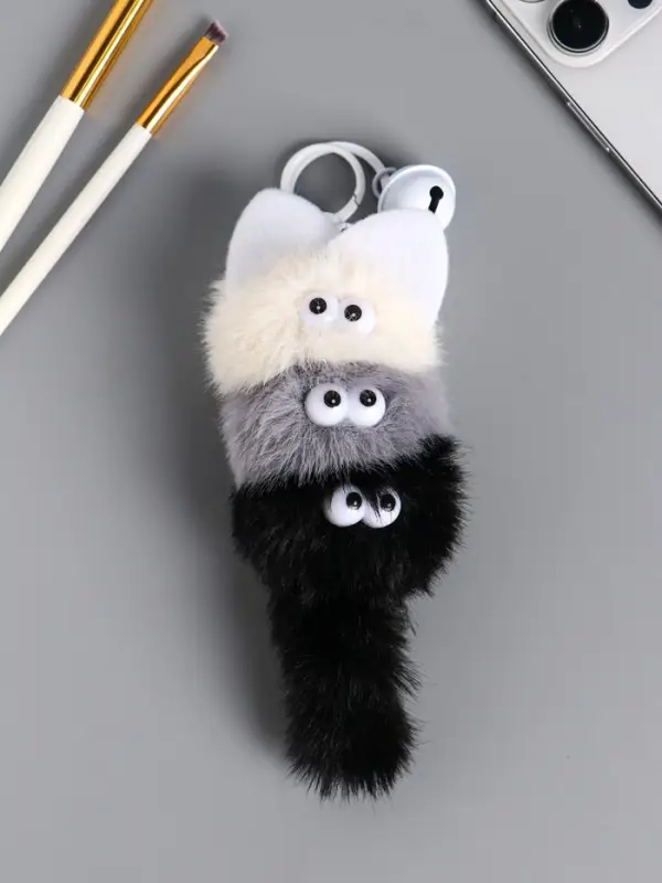 Пушистик на кольце "Три кота" 17х7,5х5 см