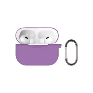 Чехол для AirPods Pro 3 с карабином №6 Violet