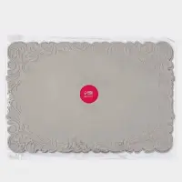 Набор салфеток сервировочных на стол Доляна, 2 шт., 45&times;30 см, бежевый