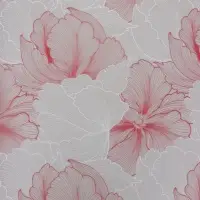 Пленка для цветов, "Акварельный эскиз", розовая, 57х57 см