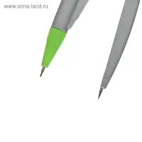 Готовальня Calligrata, 7 предметов (циркуль 120 мм, грифели, ластик, линейка 15 см, 2 угольника, транспортир), в пластиковом пенале