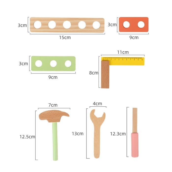Игровой набор плотника, 24×15×29 см Игровой набор плотника, 24×15×29 см