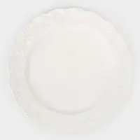 Тарелка Garden rose, d=26 см, фарфор, белая