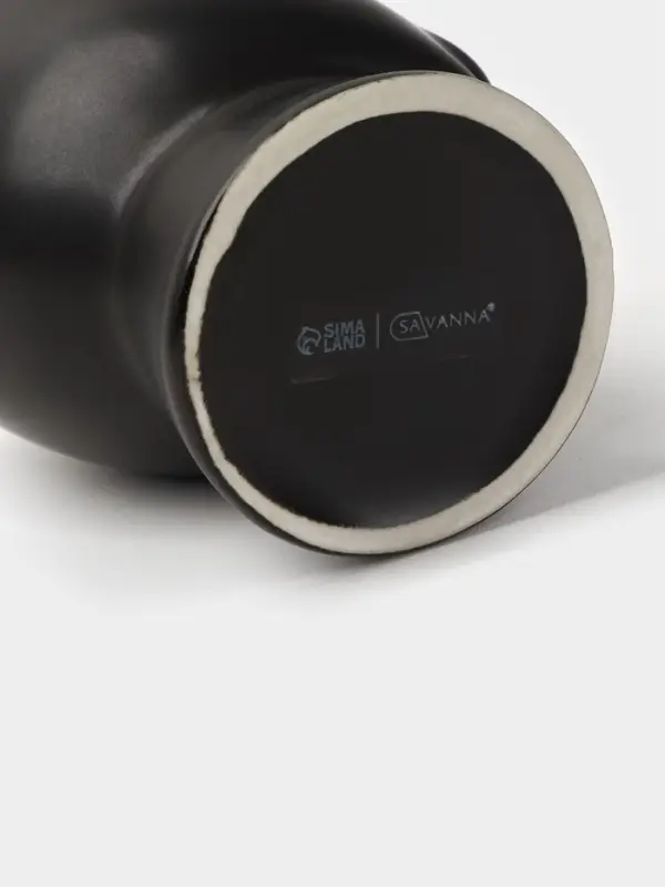 Дозатор для жидкого мыла SAVANNA &laquo;Вуду&raquo;, 240 мл, чёрный